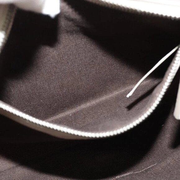 BURBERRY Nova Check Shoulder Bag PVC Khaki Auth BA711 - Picture 11 of 16